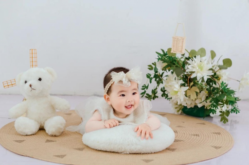 日照七个月宝宝睡觉